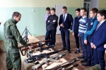 Елецкие школьники приняли участие в проекте «Есть стать в строй»