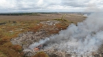 В Елецком районе горит свалка