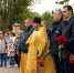 В п. Лев Толстой освятили памятник ветеранам ВОВ - Елецкая епархия