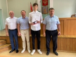 Награждение молодых спортсменов городского округа город Елец