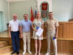 Награждение молодых спортсменов городского округа город Елец