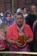 Епископ Максим возглавил Божественную литургию в Вознесенском соборе города Ельца