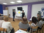 10 января 2023г в ГАПОУ “ЕМК им.К.С. Константиновой” преподаватели и студенты приняли участие в тренинге на тему: «От клиентоориентированности к клиентоцентричности», тренер международной категории ICBT Мамонова Елена Евгеньевна.
