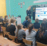Сотрудники Госавтоинспекции проводят с детьми занятия по изучению правил дорожного движения - Елецкий район
