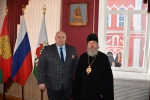 Владыка поздравил главу городского округа город Елец с днем рождения