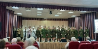 “Русские люди”: спектакль МБУК “Городской дворец культуры” г. Ельца в колледже - ЕМК им. К.С. Константиновой