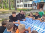 Летний лагерь в лесу для СПМК «Александр Пересвет»