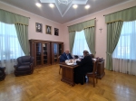 Владыка провел рабочую встречу с главой администрации городского округа город Елец