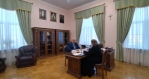 Владыка провел рабочую встречу с главой администрации городского округа город Елец