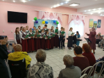 Хор Воскресной школы Троицкого храма выступил в Доме-интернате города Ельца