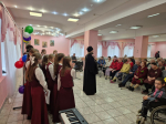 Хор Воскресной школы Троицкого храма выступил в Доме-интернате города Ельца