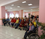 Хор Воскресной школы Троицкого храма выступил в Доме-интернате города Ельца