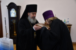 Владыка поздравил председателя Миссионерской комиссии Елецкой епархии с юбилеем