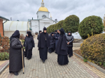 В Знаменском монастыре г. Ельца состоялось епархиальное собрание женского монашества