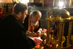 Всенощное бдение в Вознесенском соборе