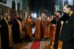 Всенощное бдение в Вознесенском соборе