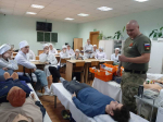 Мастер – класс фельдшера – участника СВО по оказанию медицинской помощи раненым