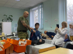 Мастер – класс фельдшера – участника СВО по оказанию медицинской помощи раненым