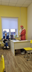 18 декабря в группе СД24 (куратор Иванова Л.Ю.) прошёл классный час, посвящённый празднованию Нового года