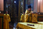 Божественная литургия в Вознесенском соборе