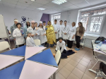 Ученики из Тербунской школы, которые обучались первой профессии «Младшая медицинская сестра по уходу за больными», закончили свое обучение