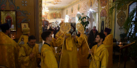 Божественная литургия в Старо-Казанском храме города Лебедяни - Елецкая епархия