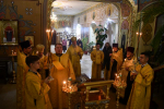 Всенощное бдение в Старо-Казанском храме Лебедяни