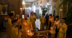 Всенощное бдение в Старо-Казанском храме Лебедяни