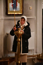 В храме Спаса Нерукотворного совершены службы навечерия Рождества Христова