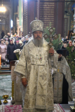 Владыка Максим совершил молебен на Новый год