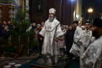 Владыка Максим совершил молебен на Новый год