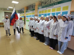 Церемония поднятия Государственного флага Российской Федерации