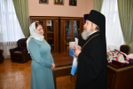 Владыка поздравил Татиан с днём тезоименитства