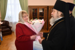 Владыка поздравил Татиан с днём тезоименитства