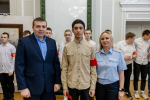 Студенты Елецкого медицинского колледжа им.К.С. Константиновой приняли участие в торжественном городском мероприятии, посвященном 10-летию добровольной молодежной дружины