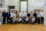 Студенты Елецкого медицинского колледжа им.К.С. Константиновой приняли участие в торжественном городском мероприятии, посвященном 10-летию добровольной молодежной дружины