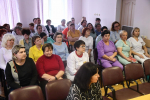 Епископ Максим наградил епархиальными наградами сотрудниц Елецкой районной больницы