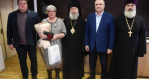 Епископ Максим наградил епархиальными наградами сотрудниц Елецкой районной больницы