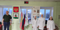 Церемония поднятия Государственного флага Российской Федерации - ЕМК им. К.С. Константиновой