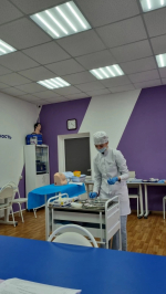 Отборочный этап в категории “Основная” проходит по компетенции Медицинский и социальный уход