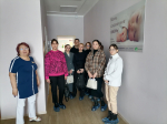 18 февраля обучающиеся 4 курса специальности Лечебное дело ГАПОУ “ЕМК им. К.С.Константиновой” побывали на экскурсии в поликлиниках ГУЗ “Лебедянской центральной районной больницы”