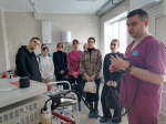 18 февраля обучающиеся 4 курса специальности Лечебное дело ГАПОУ “ЕМК им. К.С.Константиновой” побывали на экскурсии в поликлиниках ГУЗ “Лебедянской центральной районной больницы”