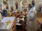 В Георгиевском храме села Казаки состоялся чин отпевания Николая Платоновича Семенихина