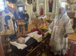 В Георгиевском храме села Казаки состоялся чин отпевания Николая Платоновича Семенихина