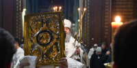 Вселенская родительская суббота в Вознесенском соборе - Елецкая епархия