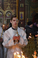 Вселенская родительская суббота в Вознесенском соборе