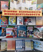 Книжно-иллюстративная выставка «Основы безопасности жизнедеятельности»