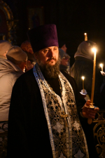 В Вознесенском соборе совершено вечернее богослужение с чтением канона прп. Андрея Критского