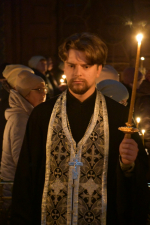 В Вознесенском соборе совершено вечернее богослужение с чтением канона прп. Андрея Критского