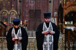 В первый день Великого поста Владыка Максим молился за богослужением в Вознесенском соборе